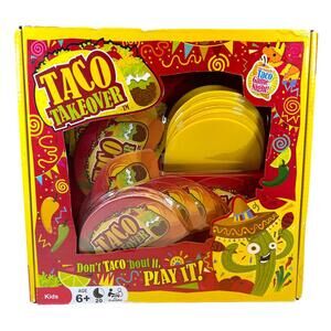Taco Takeover Game – Fast Family Party Game – Brand New Sealed – Ages 6+ 2–4 Pla
